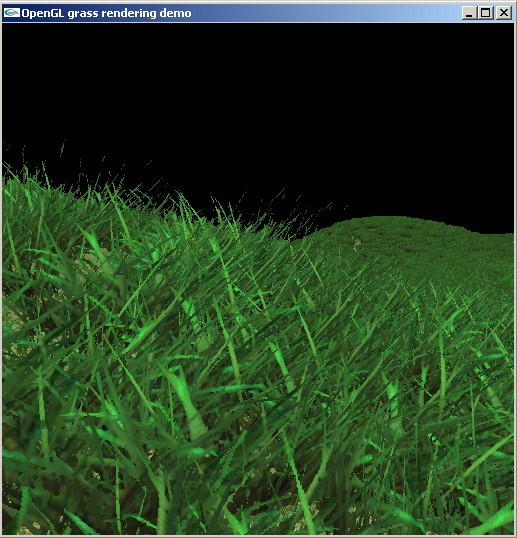 Grass rendering