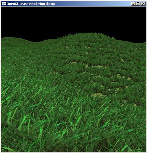 Grass rendering