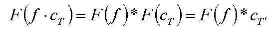 Fourier transform of product of f and Shah function