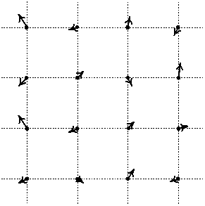 Random jitter of regular grid